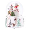 Roman 5.75-Inch Musical Snowman Family Glitterdome  100mm Wind-Up Christmas Snow Globe, Holiday Home Dcor, Gift for Winter & Snowman Lovers view 4