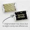 DISTINCTIVS Black and Gold Retirement Mini Candy Bar Wrappers  42 Stickers, Shiny Gold Foil Labels for Retirement Party Favors, Candy Buffet, and Decorations view 4