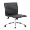 Boss Office Products Hospitality Chair, Black, 23" D x 26" W x 38.5" H view 1