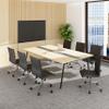 Boss Office Products Hospitality Chair, Black, 23" D x 26" W x 38.5" H view 2