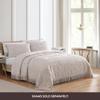 Beatrice Home Fashions Medallion Chenille Bedspread, Queen, Blush view 3