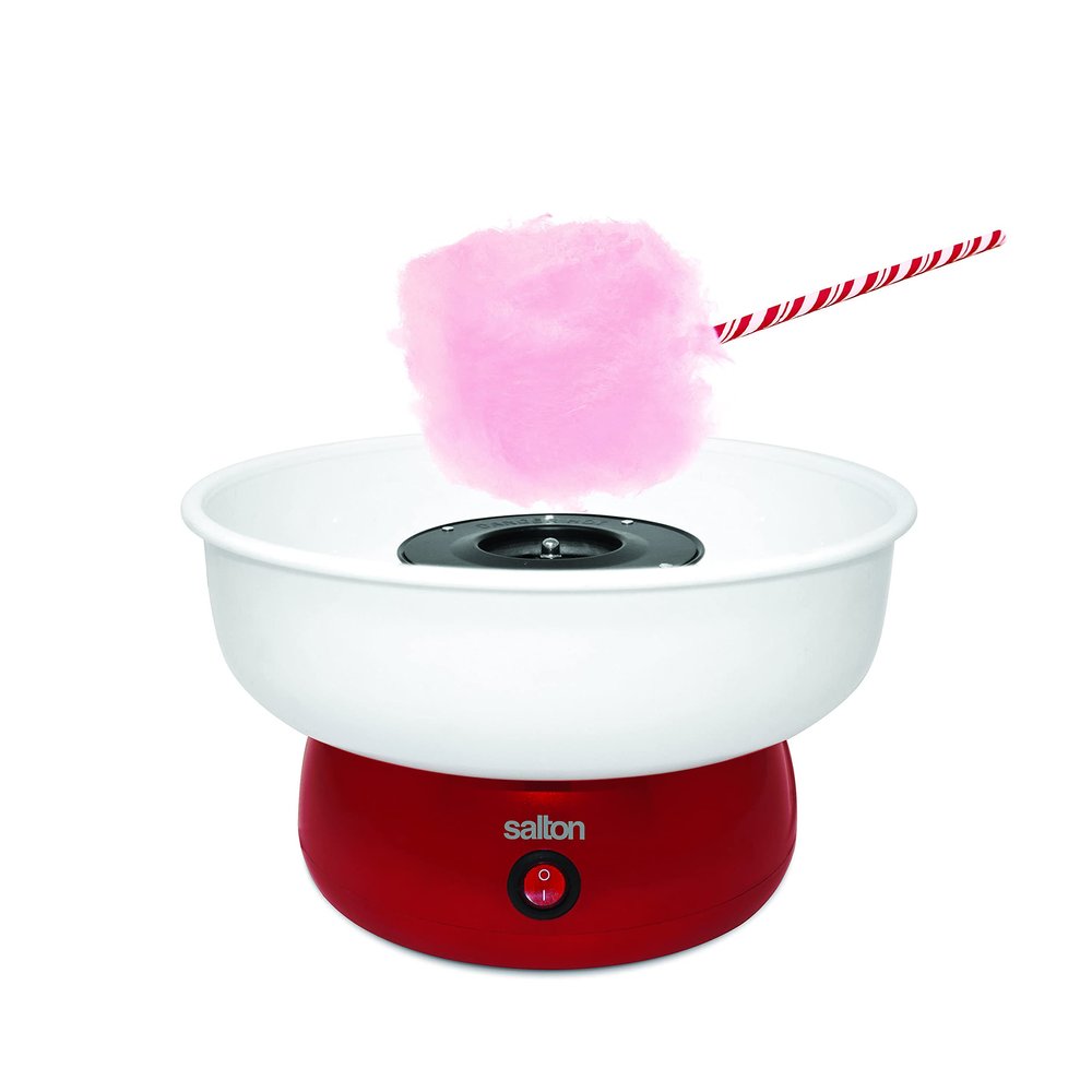Salton Cotton Candy Maker, One Size, White, Red