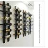 Wall Mounted Wine Rack | Rustic Barrel Stave Hanging Wooden Wall-mounted Wine Rack view 4