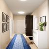 11 ft Non-Slip Blue Hallway Kitchen Runner Rug, 2'2" X 11' Washable Carpet - Rubber Backed, Custom Size Floor Mat for Stairs Bedroom Bathroom Entryway, Flexible Length Options view 3