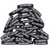 SayitBands Fifty (50) No Excuses Wristbands view 1