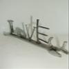 Love U Valentine Gift, tiny wrench, metal tool, Valentines Day present view 2