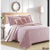 Sherry Kline Rombo Embroidered 3-Piece Quilt Set Light Blue King view 2