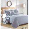 Sherry Kline Rombo Embroidered 3-Piece Quilt Set Light Blue King view 4