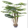 AMERIQUE Unique & Gorgeous 6 Feet Tropical Monstera Palm Split Philo Artificial Tree Silk Plant with Nursery Plastic Pot, with UV Protection, Feel Real Tech., Super Quality,Green,LV8453D6 view 1