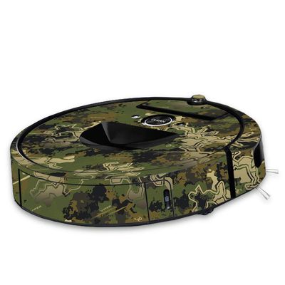 MightySkins Skin Compatible With iRobot Roomba i7 Robot Vacuum - Viper Woodland | Protective, Durable, and Unique Vinyl Decal wrap cover | Easy To Apply, Remove, and Change Styles | Made in the USA