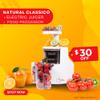 Natural Classico Juicer & Food Processor Combo | 85 RPM | Home & Commercial Use | slow Speed Masticating 200 Watts view 2