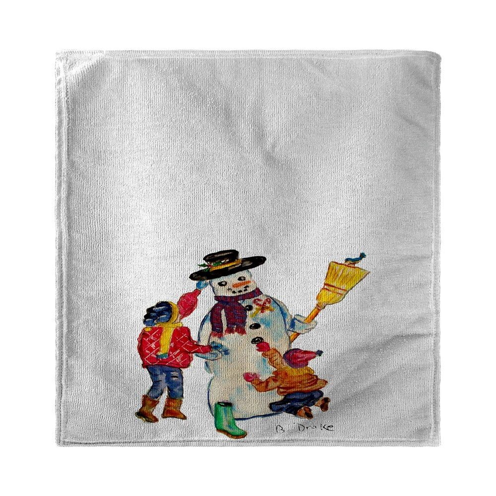 Betsy Drake Snowman Kitchen Towel
