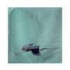 Betsy Drake Aqua Eddie's Blue Heron Kitchen Towel view 1