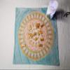 Altar Cloth or Tarot Mat - Ocean Mandala - Pagan or Wiccan Altar or Tarot Cloth for Rituals, Tarot Readings & Fortune-telling view 3