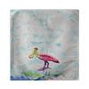 Betsy Drake Betsy's Pink Spoonbill Kitchen Towel view 1
