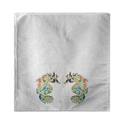 Betsy Drake Betsy's Seahorses Kitchen Towel