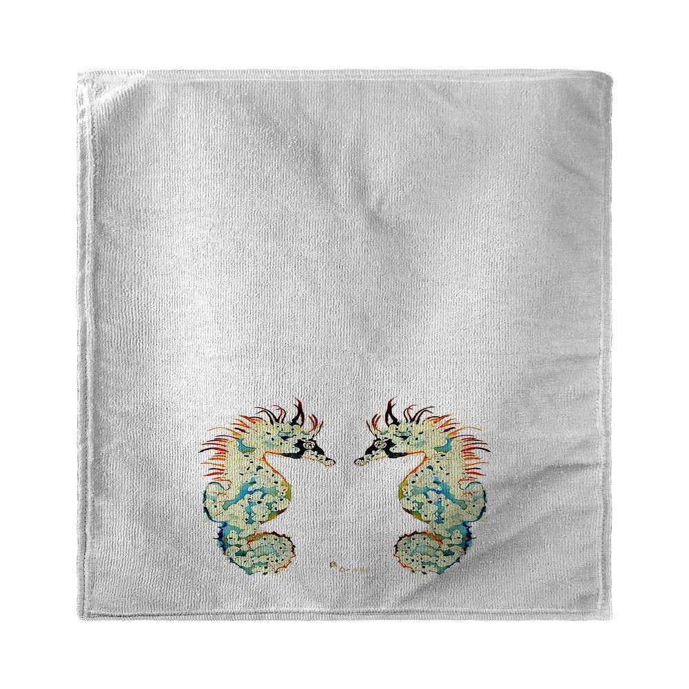 Betsy Drake Betsy's Seahorses Kitchen Towel