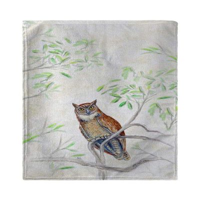 Betsy Drake Great Horned Owl Kitchen Towel