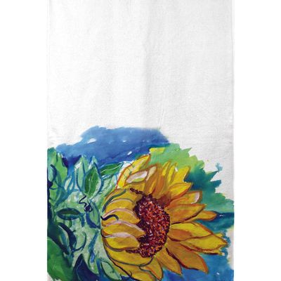 Betsy Drake Interiors Windy Sunflower Beach Towel