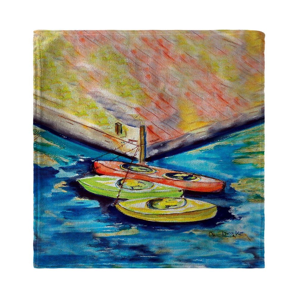 Betsy Drake Kayaks Kitchen Towel