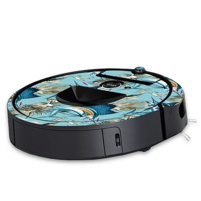MightySkins Skin Compatible with iRobot Roomba i7 Robot Vacuum - Island Fish | Protective, Durable, and Unique Vinyl Decal wrap Cover | Easy to Apply, Remove, and Change Styles | Made in The USA