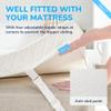 RECCI Memory Foam Mattress Topper, Pressure-Relieving Mattress Topper for Back Pain, Non-Slip Design with Removable & Washable Cover, CertiPUR-US Certified, 2 Inch Queen view 4