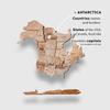 ENJOY THE WOOD 3D Wood World Map Wall Art Large Wall Dcor - World Travel Map - Any Occasion Gift Idea - Wall Art For Home & Kitchen or Office (Small, Terra) view 4