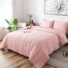 ANNA.Z HOME Twin Quilt Set, 2 Pieces Lightweight Microfiber Bedspread with 1 Pillow Sham, All Season Coverlet Bedding  Blush Pink Twin Set view 3