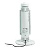 Sengoku HeatMate Portable Instant Heat Graphite Medium Tower Electric Heater for Small Areas in Homes, Offices, and Workshops, White view 2
