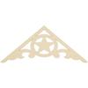 Ekena Millwork GPP048X020X100AUS Austin Architectural Grade PVC Gable Pediments, 48"W x 20"H x 1"P (10/12) Pitch view 4