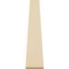 Ekena Millwork GPP036X008X100CWW Classic Wagon Wheel Architectural Grade PVC Gable Pediments, 36"W x 7 1/2"H x 1"P (5/12) Pitch view 3