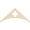Ekena Millwork GPP036X017X100TUR Turner Architectural Grade PVC Gable Pediments, 36"W x 16 1/2"H x 1"P (11/12) Pitch view 4
