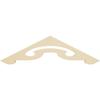 Ekena Millwork GPP036X009X100NOR Northwest Architectural Grade PVC Gable Pediments, 36"W x 9"H x 1"P (6/12) Pitch view 4
