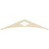 Ekena Millwork GPP072X015X100TUR Turner Architectural Grade PVC Gable Pediments, 72"W x 15"H x 1"P (5/12) Pitch view 4