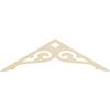 Ekena Millwork GPP048X014X100BOR Bordeaux Architectural Grade PVC Gable Pediments, 48"W x 14"H x 1"P (7/12) Pitch view 4