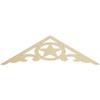 Ekena Millwork GPP048X014X100AUS Austin Architectural Grade PVC Gable Pediments, 48"W x 14"H x 1"P (7/12) Pitch view 1
