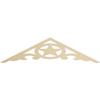 Ekena Millwork GPP060X015X100AUS Austin Architectural Grade PVC Gable Pediments, 60"W x 15"H x 1"P (6/12) Pitch view 1