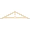 Ekena Millwork GPP060X015X100ART Artisan Architectural Grade PVC Gable Pediments, 60"W x 15"H x 1"P (6/12) Pitch view 4