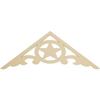 Ekena Millwork GPP036X014X100AUS Austin Architectural Grade PVC Gable Pediments, 36"W x 13 1/2"H x 1"P (9/12) Pitch view 1