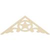 Ekena Millwork GPP036X014X100AUS Austin Architectural Grade PVC Gable Pediments, 36"W x 13 1/2"H x 1"P (9/12) Pitch view 4