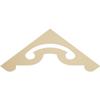 Ekena Millwork GPP036X014X100NOR Northwest Architectural Grade PVC Gable Pediments, 36"W x 13 1/2"H x 1"P (9/12) Pitch view 1