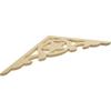 Ekena Millwork GPP048X012X100AUS Austin Architectural Grade PVC Gable Pediments, 48"W x 12"H x 1"P (6/12) Pitch view 4
