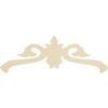 Ekena Millwork GPP060X023X100FLO Florence Architectural Grade PVC Gable Pediments, 60"W x 22 1/2"H x 1"P (9/12) Pitch view 4
