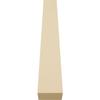 Ekena Millwork GPP036X008X100HEA Heath Architectural Grade PVC Gable Pediments, 36"W x 7 1/2"H x 1"P (5/12) Pitch view 3