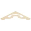 Ekena Millwork GPP072X018X100NOR Northwest Architectural Grade PVC Gable Pediments, 72"W x 18"H x 1"P (6/12) Pitch view 4