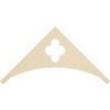 Ekena Millwork GPP036X018X100TUR Turner Architectural Grade PVC Gable Pediments, 36"W x 18"H x 1"P (12/12) Pitch view 4