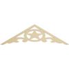 Ekena Millwork GPP036X011X100AUS Austin Architectural Grade PVC Gable Pediments, 36"W x 10 1/2"H x 1"P (7/12) Pitch view 1