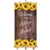 Fprqlyze Rustic Sunflowers Welcome Wedding Sign Country Welcome to Our Wedding Sign Sunflowers Welcome Sign view 1