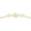 Ekena Millwork GPP060X013X100FLO Florence Architectural Grade PVC Gable Pediments, 60"W x 12 1/2"H x 1"P (5/12) Pitch view 4
