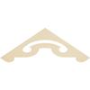 Ekena Millwork GPP060X020X100NOR Northwest Architectural Grade PVC Gable Pediments, 60"W x 20"H x 1"P (8/12) Pitch view 4